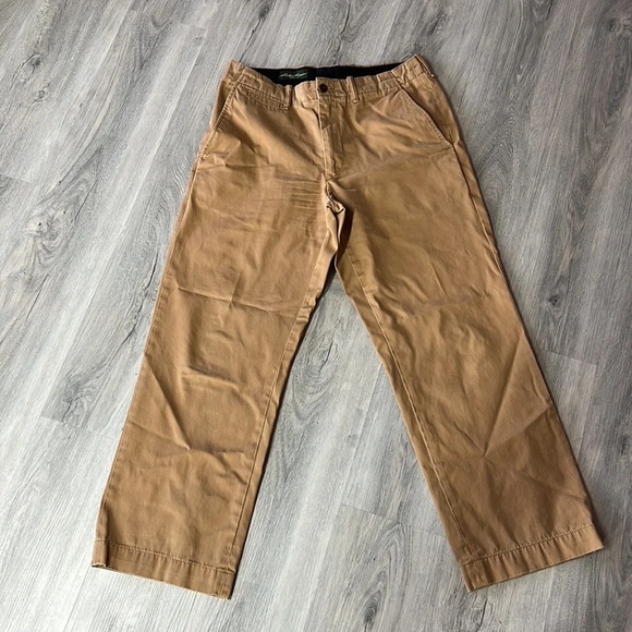 Eddie Bauer straight leg khakis  size 33 - Picture 4 of 11